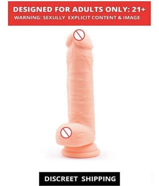 Realistic 6 Inch Vibrating dildo USB Rechargeable