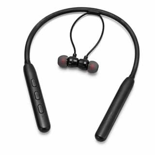 Wireless Bluetooth Neckband in-Ear Earphones, 10MM Dynamic Bass Boost Driver, 24 Hours Playback, Volte, Audible Battery Alert, V4, Stand By Time Up to 7 Days