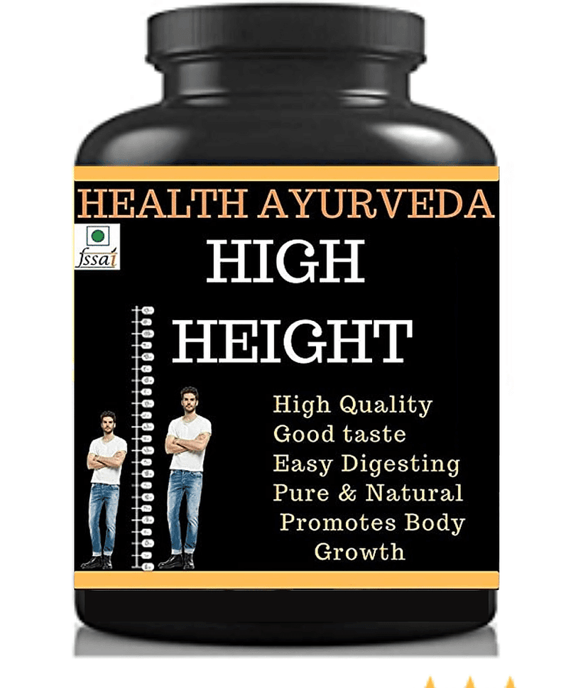 Health Ayurveda High Height | Height Increase Powder 100 gm Pack Of 1