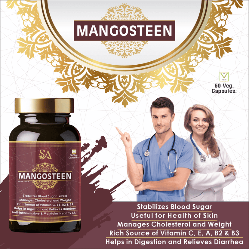 MANGOSTEEN(Good For Body Detoxifier, Immunity Booster, Joint Pain Relief Restful Sleep, 60 Veg Capsules) view 2