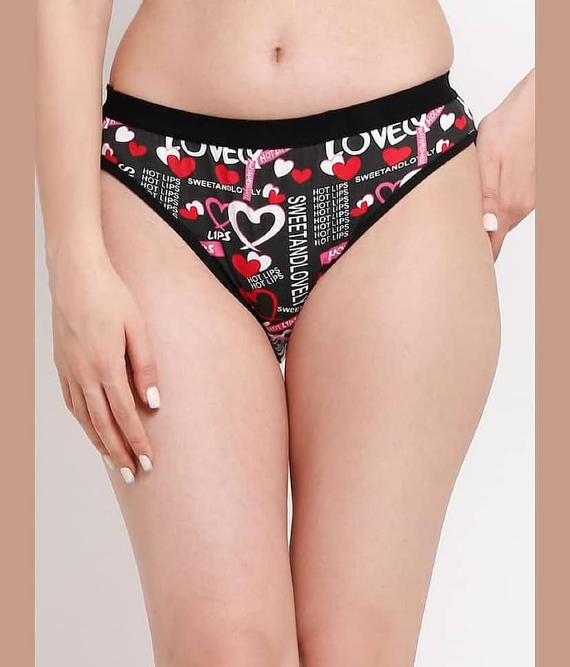 The Tusht Pack of 6 Nylon Hipster For Women ( Multi Color ) view 2