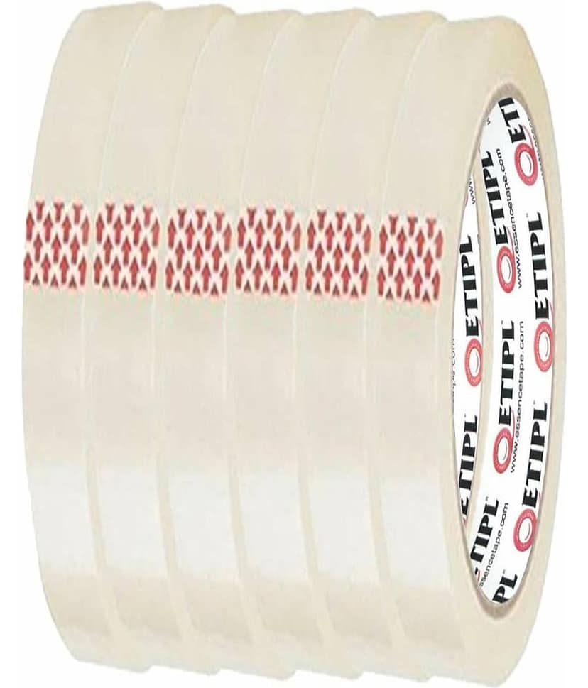 ETI - Transparent Cello Packaging Tape 24mmX65mtr (Pack of 6) view 2