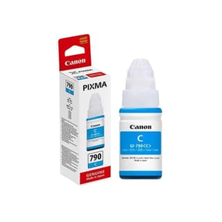 Canon Pixma GI 790 Cyan Genuine Ink Bottle, 70 ml