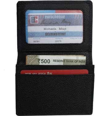 Hide&Sleek - Leather Card Holder ( Pack 1 )