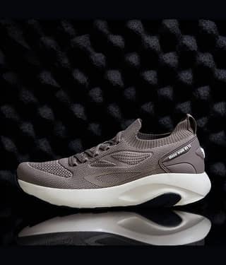 Neemans Dark Grey Men's Sports Running Shoes