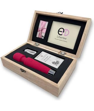 Libertee Dione Premium Body Massager / Flexible / Rechargeable Massager (Rouge)