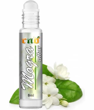 Mogra Attar Perfume For Unisex - Pure Natural Undiluted |Non - Alcoholic| 8 ml Herbal Attar