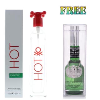 United Colors of Benetton Hot EDP for Women, 100ml