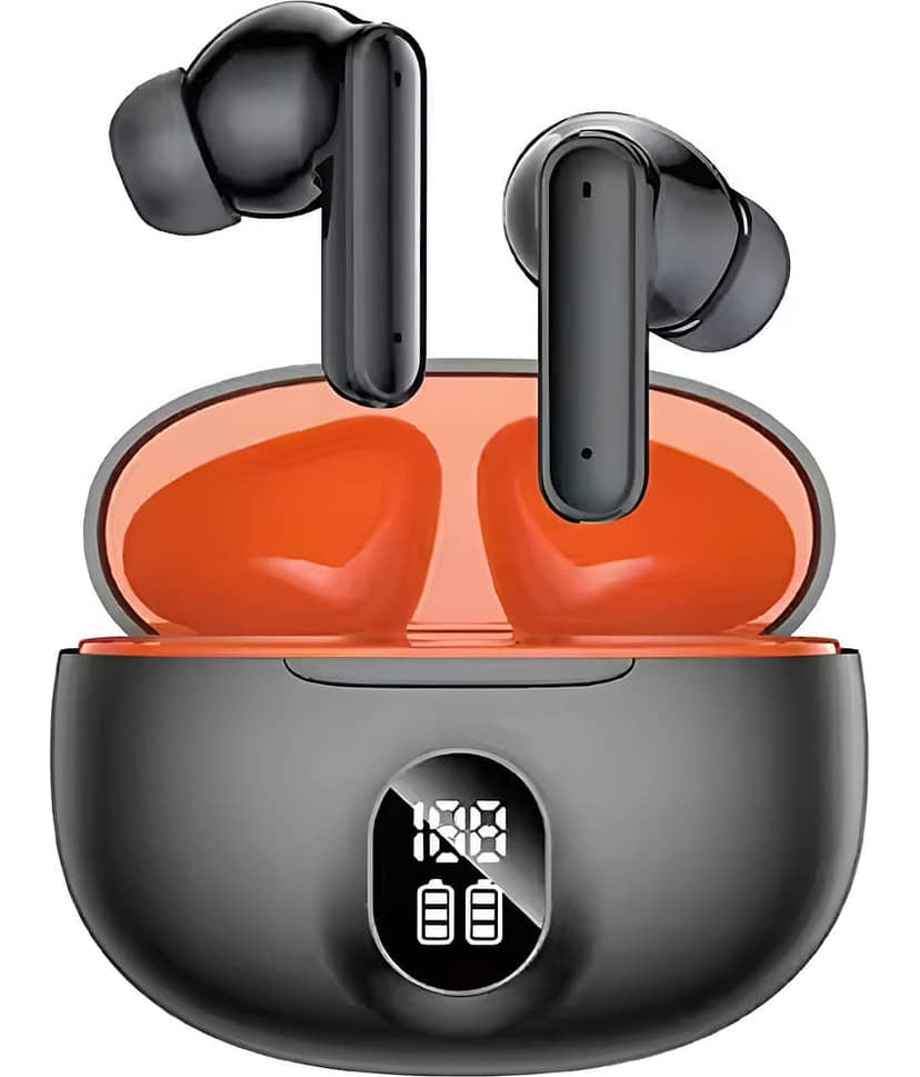 COREGENIX YO YO PODS Bluetooth True Wireless (TWS) In Ear 30 Hours Playback Low Latency IPX5(Splash & Sweat Proof) Black