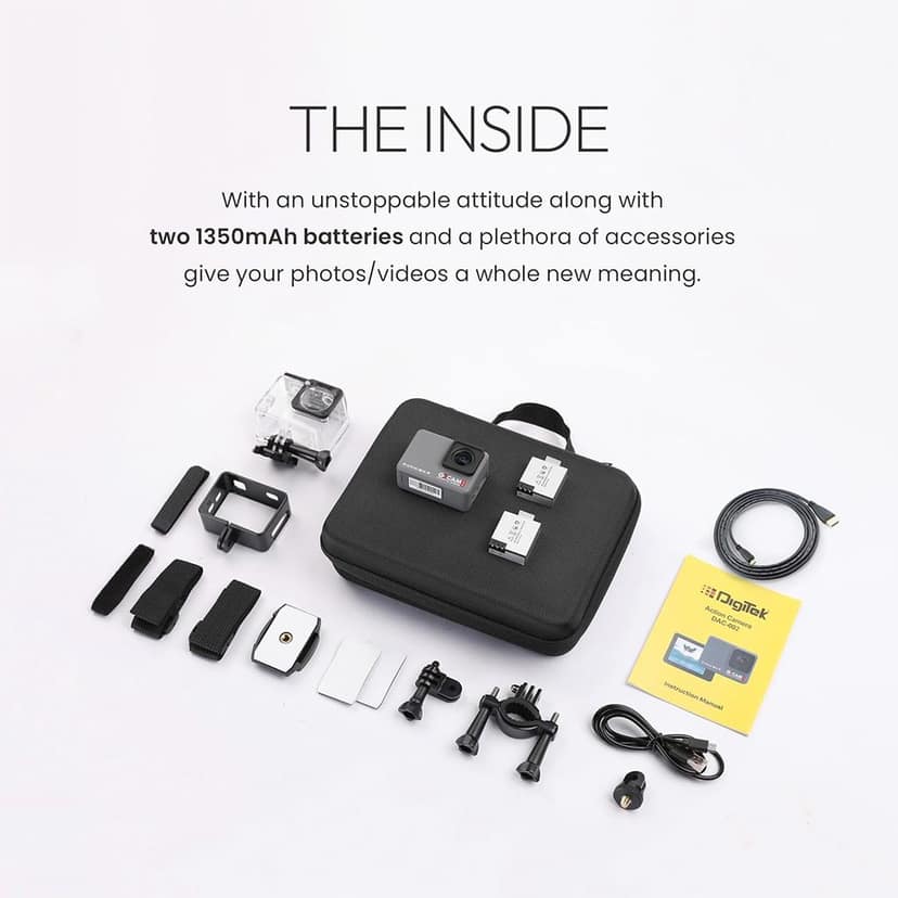 Digitek GoCAM DAC 002 5K Ultra HD Action Camera view 6