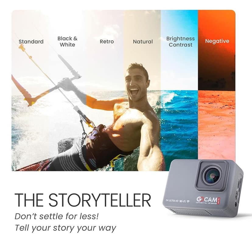 Digitek GoCAM DAC 002 5K Ultra HD Action Camera view 7