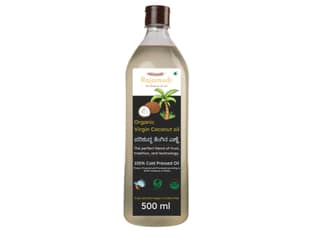 Rajamudi Organics Cold pressed Coconut Virgin Oil - 500 Millilitre