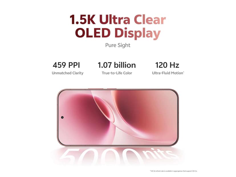Vivo V70 Elite 5G (8GB RAM, 256GB Storage) 5G Mobile Phone with FHD+ Display, Smooth Performance & Powerful Battery - Passion Red view 4