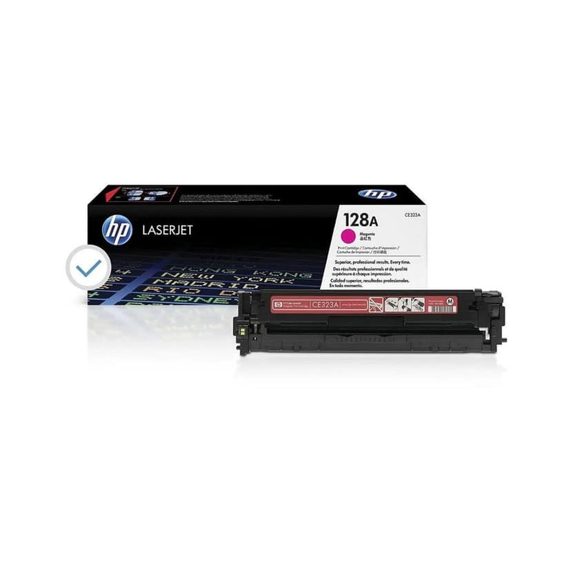 HP 128A Magenta Original LaserJet Toner Cartridge (CE323A) view 4