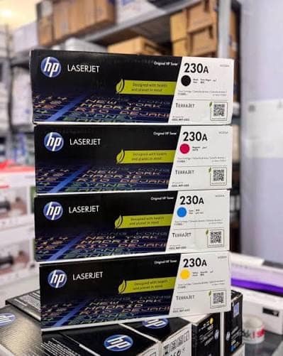 HP 230A CMYK Toner Cartridge Pack Of 4 Compatible with HP Color LaserJet Pro 4203dn, 4203dw, 4303dw & 4303fdw view 3