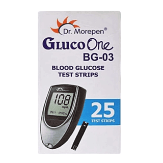 Dr. Morepen BG-03 Blood Glucose Test Strips
