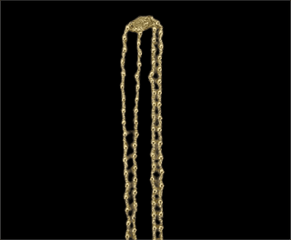 14K Yellow Gold 3mm Ball Bead Chain Necklace