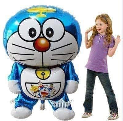 Clastik Large Cartoon Character Printed Foil Balloons, Kids Birthday Party Foil Balloons, Decorations (Set of 2) view 2