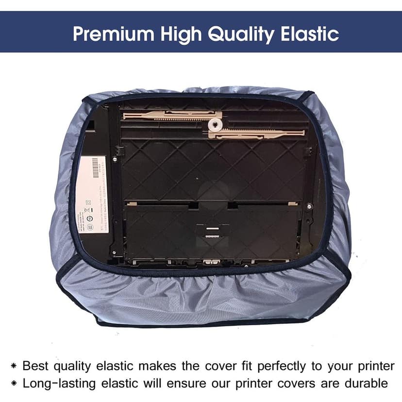 Palap Super Premium Dust Proof Printer Cover for HP Neverstop 1200w (Grey ; 43.05 x 34.34 x 33.7 cm) view 7