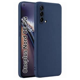 V3Deals Compatible OnePlus Nord CE 5G Matte Silicone Back Cover Matte silicone back cover with raised camera & screen edges for enhanced protection against drops, scratches and dust.