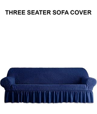 Cortina 2 Seater Polyester Sofa Cover ( Pack of 1 )