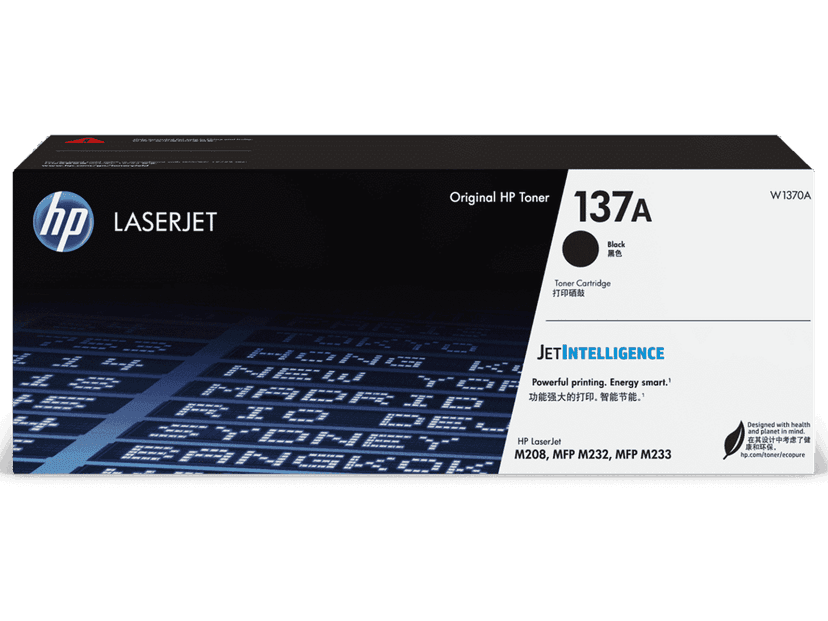 HP 137A Black LaserJet Toner Cartridge (W1370A) for HP LaserJet Pro M233 & M234 Series Printers