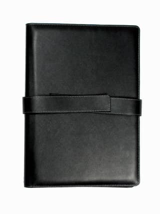 Sukeshcraft Army Dak File Folder Rfid Protected (Inner Front Velvet -Black)