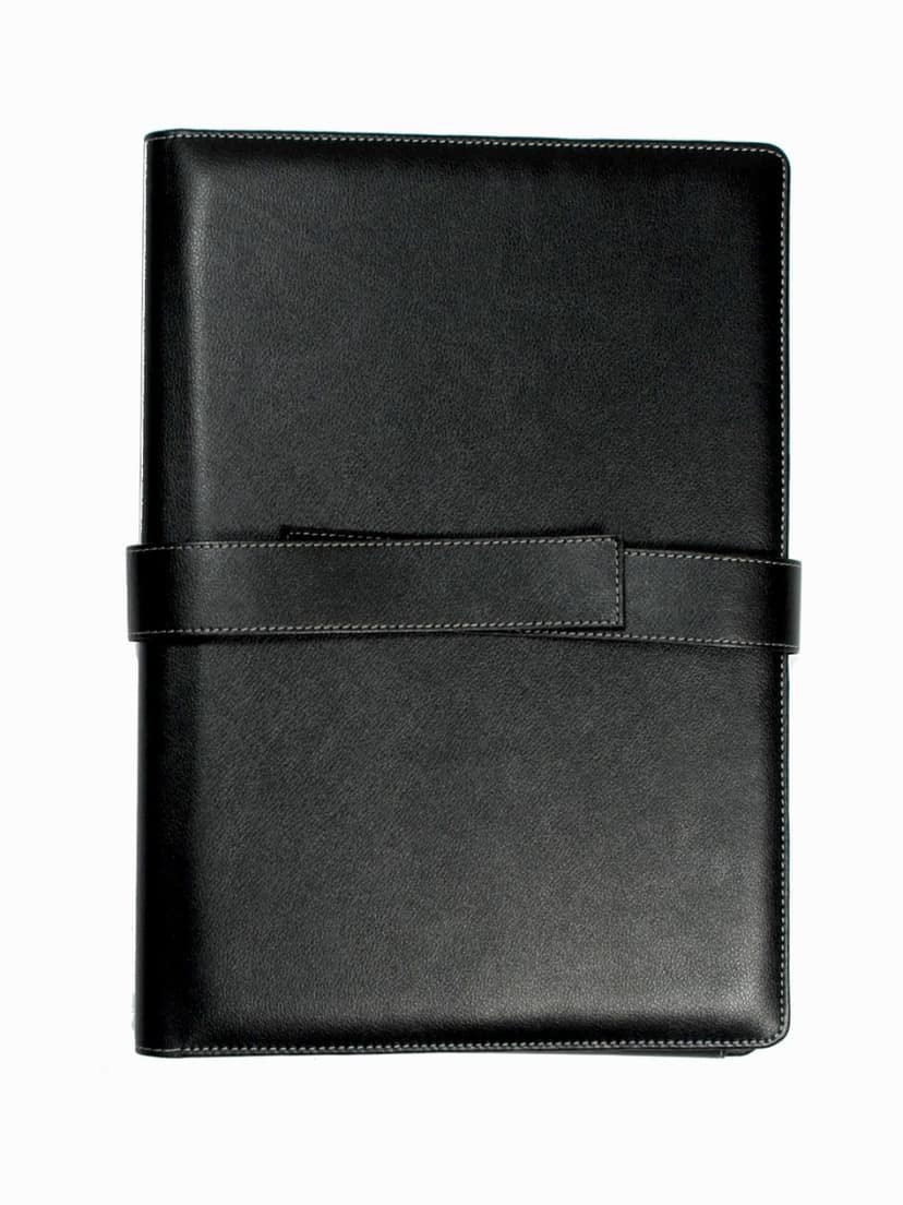 Sukeshcraft Army Dak File Folder Rfid Protected (Inner Front Velvet -Black)