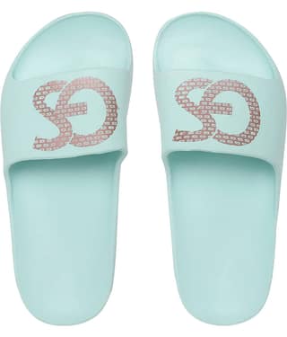 goldstar shoes Sea Green Women's Slide Flip Flop
