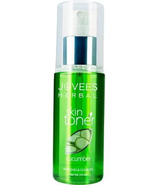 Jovees Herbal Cucumber Skin Toner for Oily & Acne Prone Skin Hydrating, 200 ml, (Pack of 1)