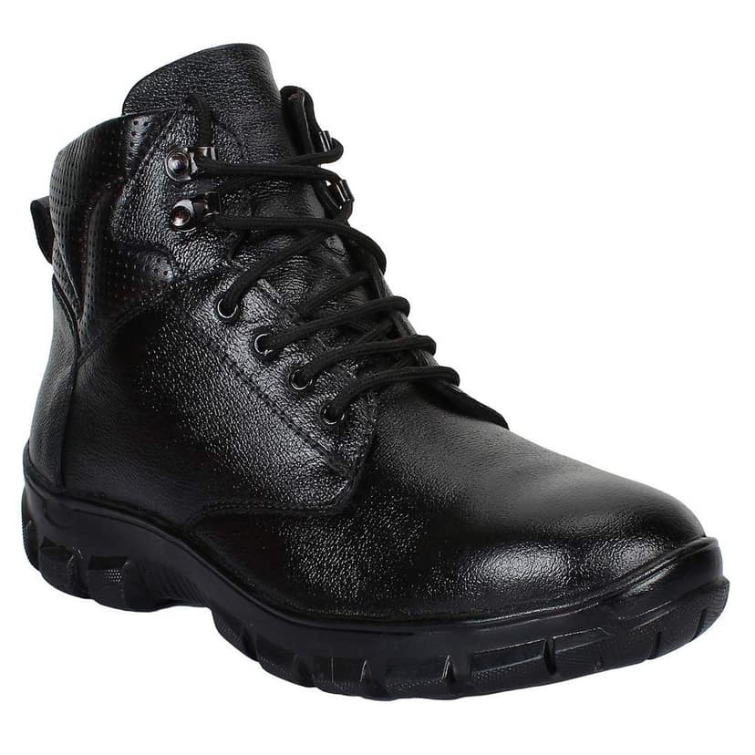 SeeandWear Steel Toe Industrial Leather Safety Shoes view 3