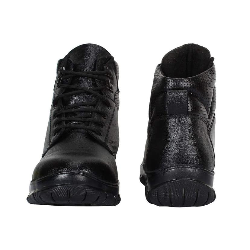 SeeandWear Steel Toe Industrial Leather Safety Shoes view 4