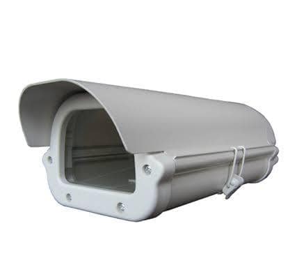 CCTV Security Camera housing , Waterproof/Dustproof/Rainproof Bullet Camera Enclosure for Outdoor Mounting Purpose, Iron-Metal with Side Locking System 8inch (20.32cm)