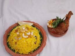 BASANTI POLAO - CHICKEN KASHA ( 2 PIECES ) COMBO