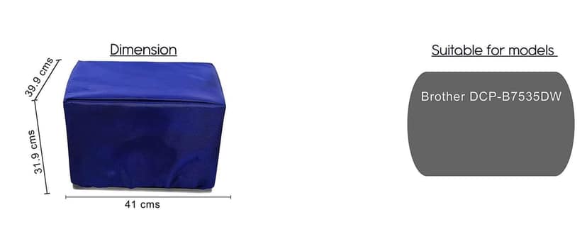 PalaP Dust Proof Printer Cover for Brother DCP-B7535DW view 5