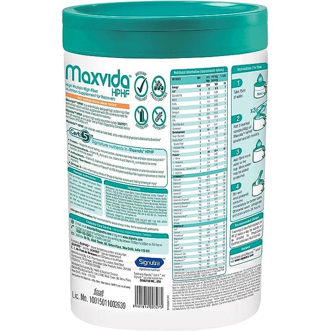 Maxvida HPHF Powder 400 Gms view 2