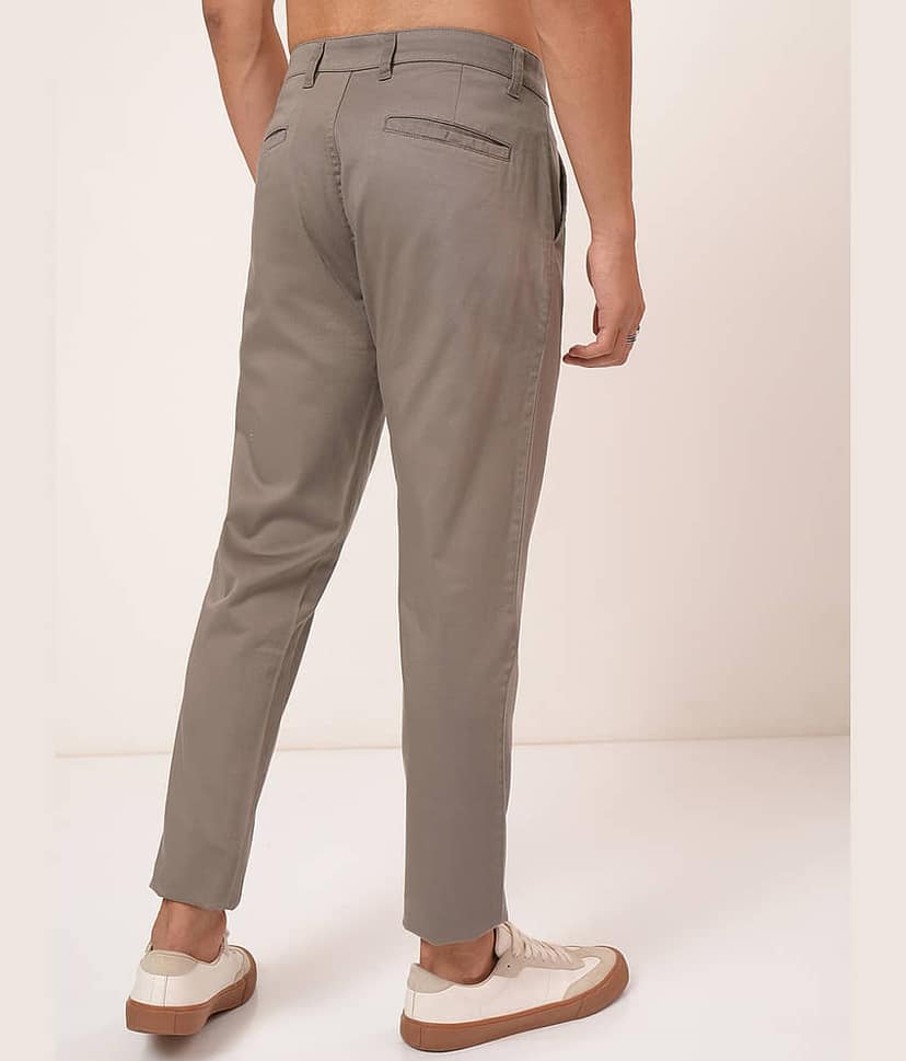 Highlander Tapered Men's Chinos - Brown ( Pack of 1 ) view 3