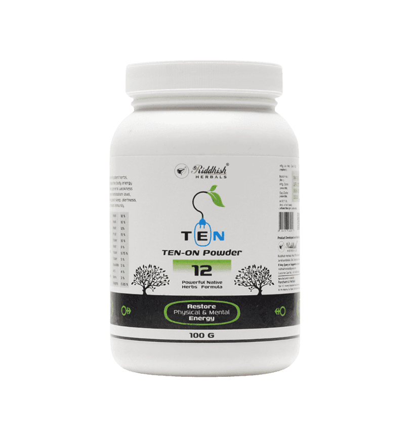 Riddhish Herbals Ten On Powder - bottle (100 gm)