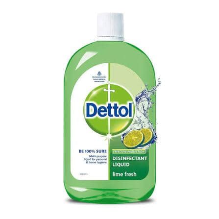 DETTOL MULTI PURPOSE LIQUID LIME FRESH 1LTR