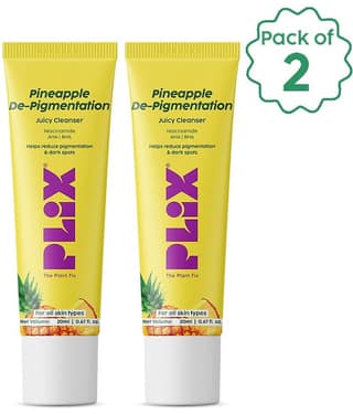 Plix - Daily Use Face Cleanser For All Skin Type 40 mL ( Pack of 2 )