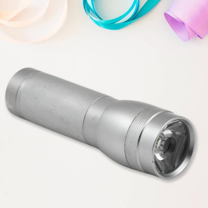 Portable Mini Torch / Flashlight LED Powerful High Lumens Pen Light Easy To Carry, Portable Pocket Compact Torch for Emergency 3 Battery operated (Battery not included / 1 pc) view 5