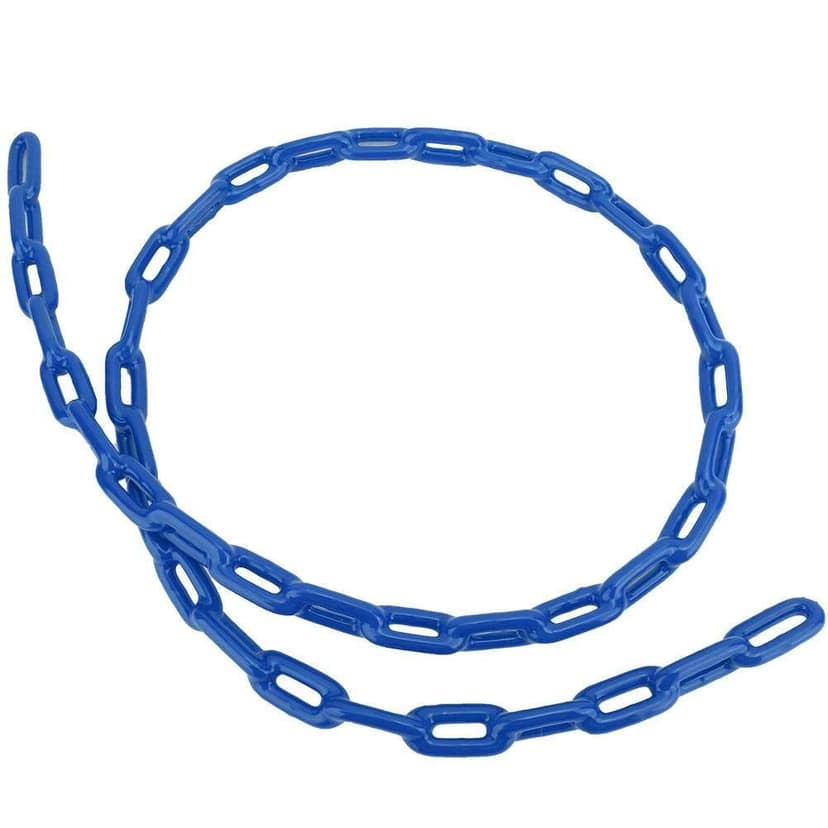 REZNOR Heavy Duty Thermoplastic Coated Metal Link Chain for Hammock Swing Indoor Outdoor 200kg Capacity (1.5 & 2) Meter