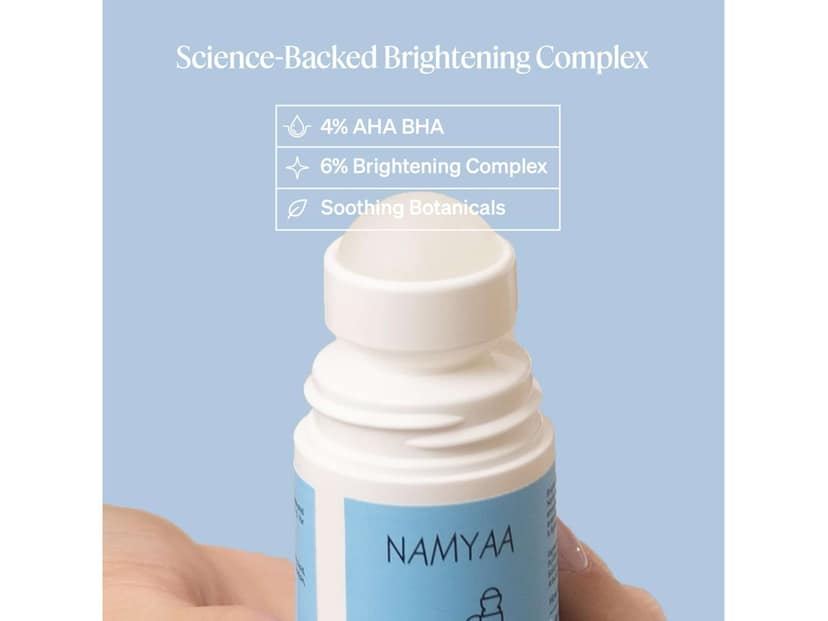 Namyaa Underarm Roll On with 4% AHA BHA and 6% Brightening Complex, 50ml - Pack of 1 view 4