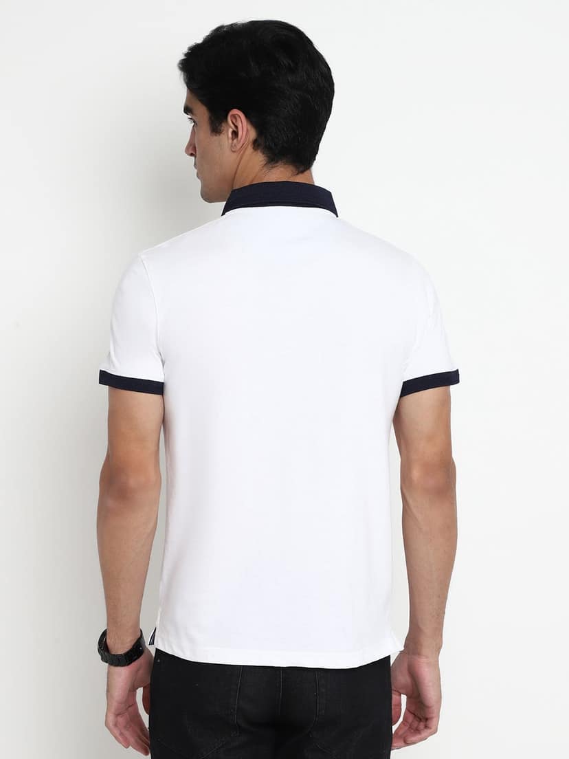 Spolei Men Athleisure T-shirt/ Bamboo Fabric/ Regular Fit/ Polo Tee view 6