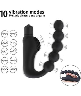 crazynyt 5 Flexible Beads Portable Manual Massager