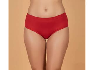 Stud & Gracy Soft setin concealed elsastic Panty Red - L - 34