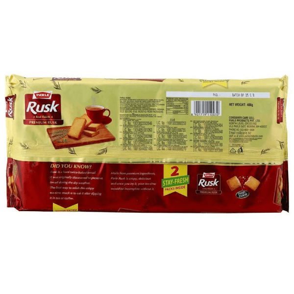 Parle Toast Rusk 400 Gms view 3