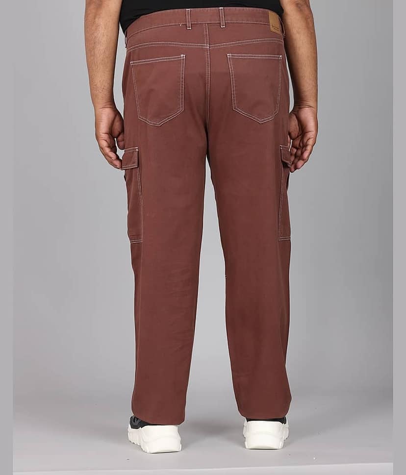 Bene Kleed Relax Men's Cargos - Brown ( Pack of 1 ) view 5