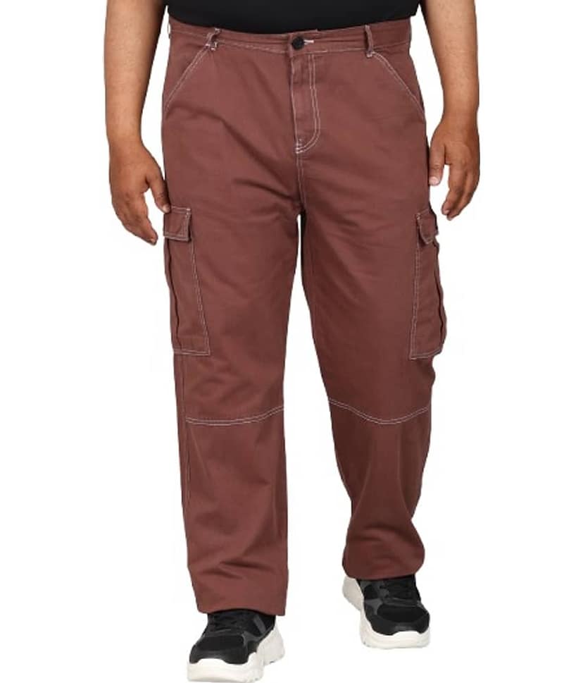 Bene Kleed Relax Men's Cargos - Brown ( Pack of 1 ) view 7