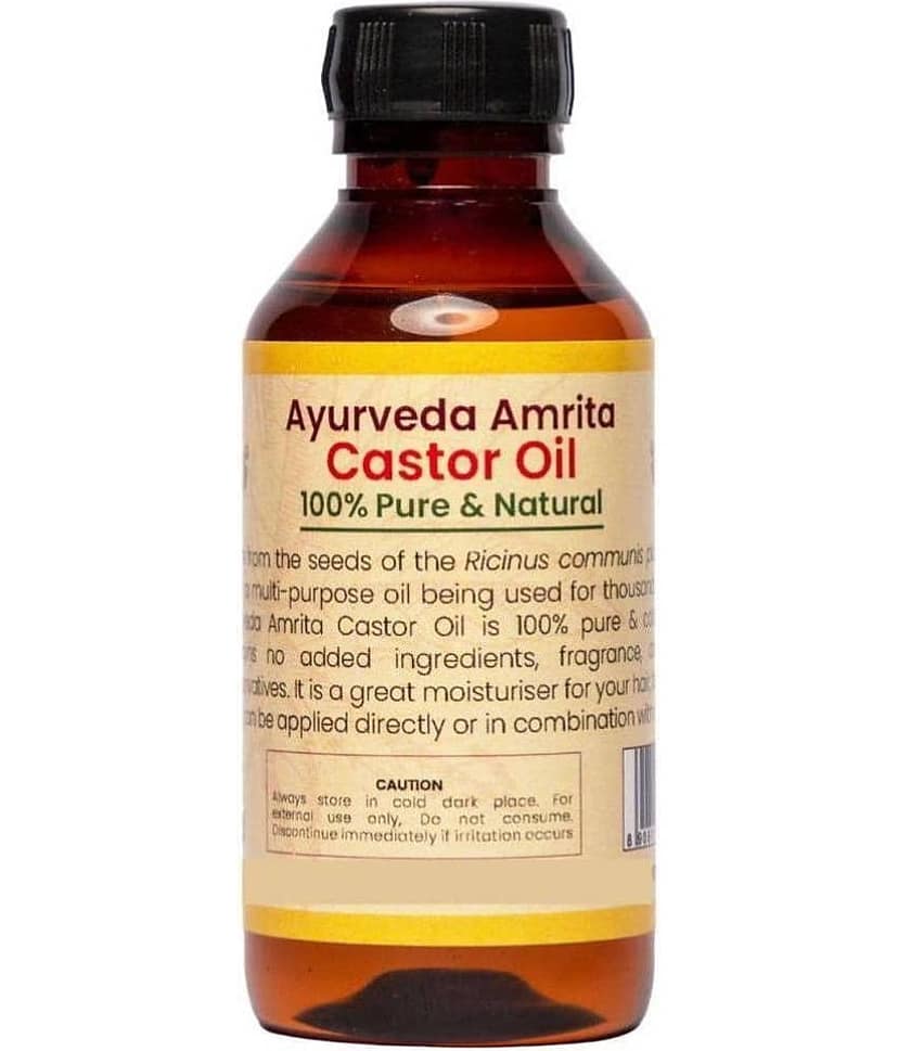 Ayurveda Amrita - Anti Hair Fall Castor Oil 100 ml ( Pack of 1 ) view 2